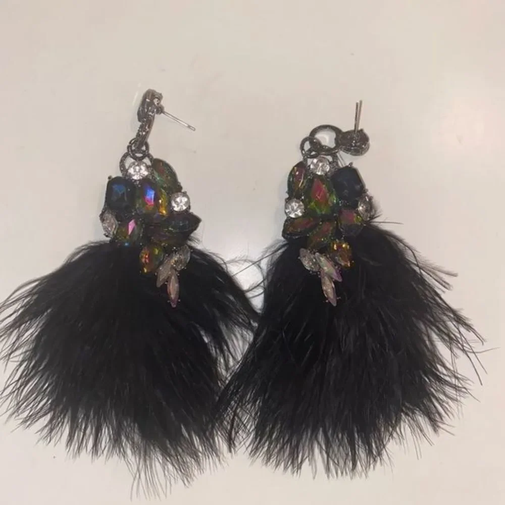 Allie Beads fur earrings